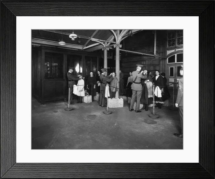 Framed Print : Public Health Service