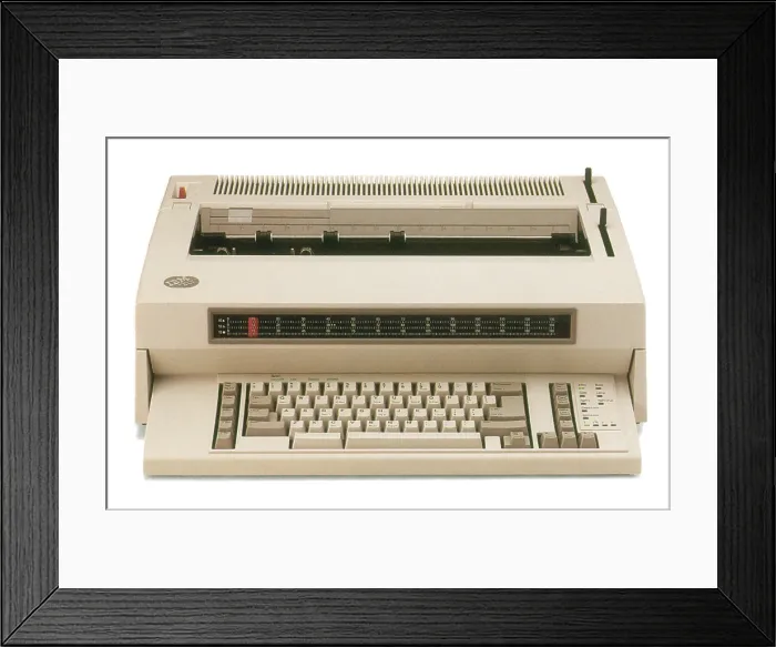 Framed Print : IBM Typewriter Framed Print : IBM Typewriter