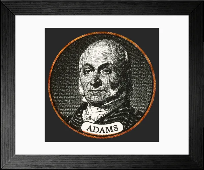 Framed Print : John Quincy Adams, 6th U.S. President Framed Print : John Quincy Adams, 6th U.S. President