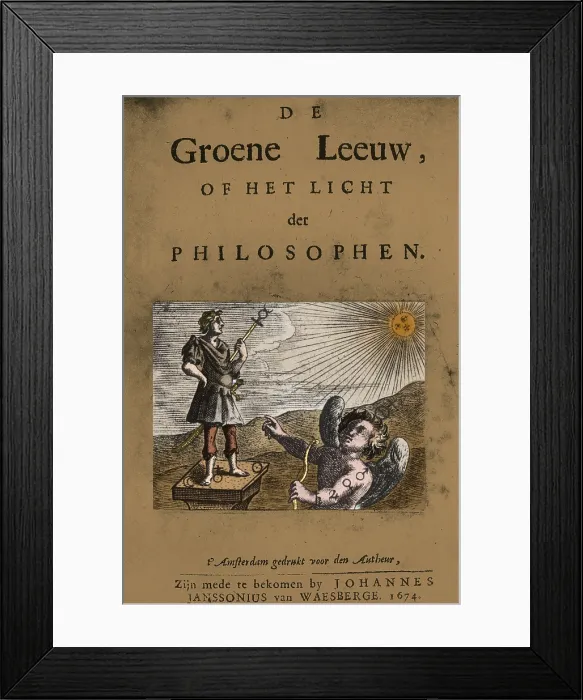Framed Print : Alchemy Illustration Framed Print : Alchemy Illustration