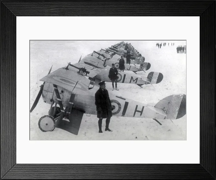 Framed Print : WWI, No. 1 RAF Squadron, 1917 Framed Print : WWI, No. 1 RAF Squadron, 1917