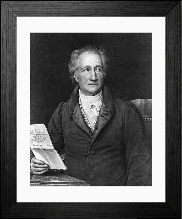 Framed Print : Johann von Goethe, German Author and Polymath Framed Print : Johann von Goethe, German Author and Polymath