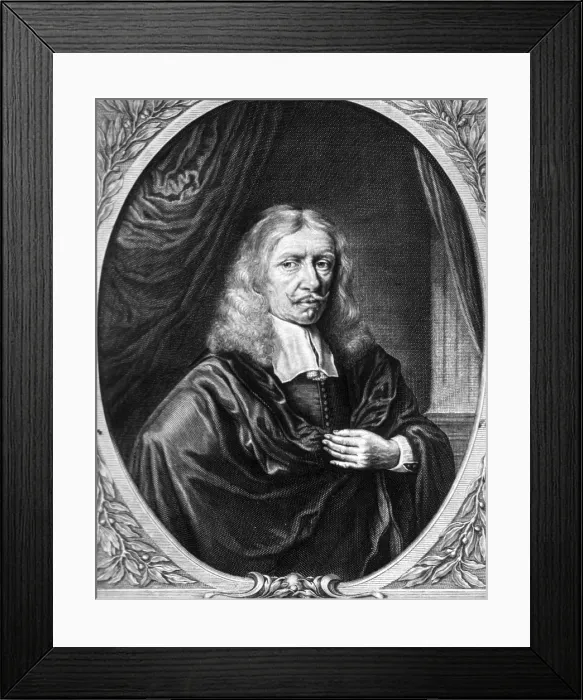 Framed Print : Johannes Hevelius, Polish Astronomer Framed Print : Johannes Hevelius, Polish Astronomer