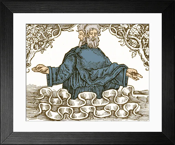 Framed Print : Janus, Roman god Framed Print : Janus, Roman god