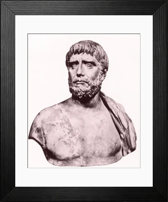 Framed Print : Thales of Miletus, Sage of Greece