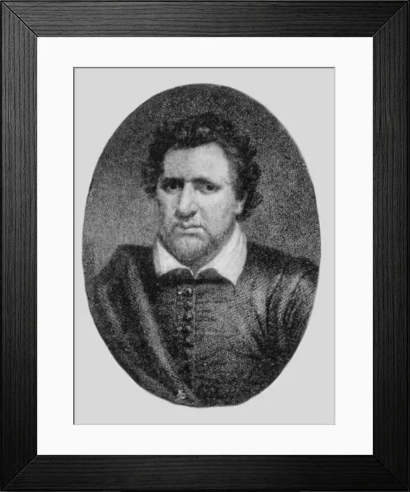 Framed Print : Ben Johnson, English Playwright Framed Print : Ben Johnson, English Playwright