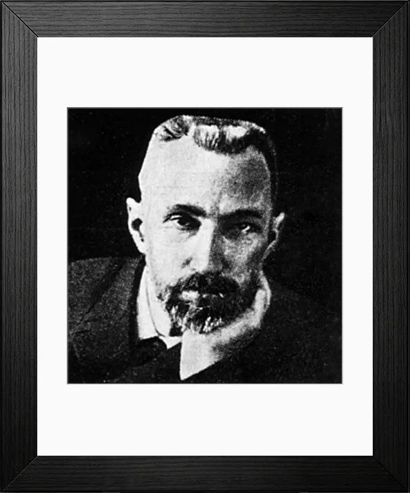 Framed Print : Pierre Curie, French Physicist Framed Print : Pierre Curie, French Physicist