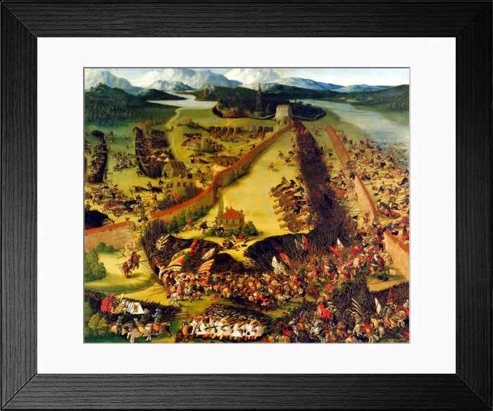 Framed Print : Italian War, Battle of Pavia, 1525 Framed Print : Italian War, Battle of Pavia, 1525