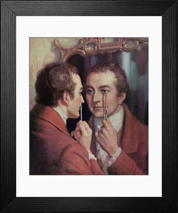 Framed Print : Thomas Young, English Polymath Framed Print : Thomas Young, English Polymath