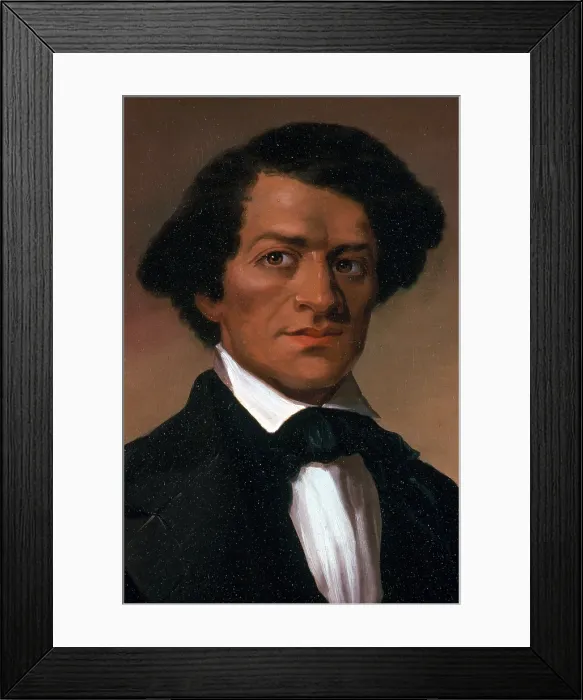 Framed Print : Frederick Douglass, American Abolitionist