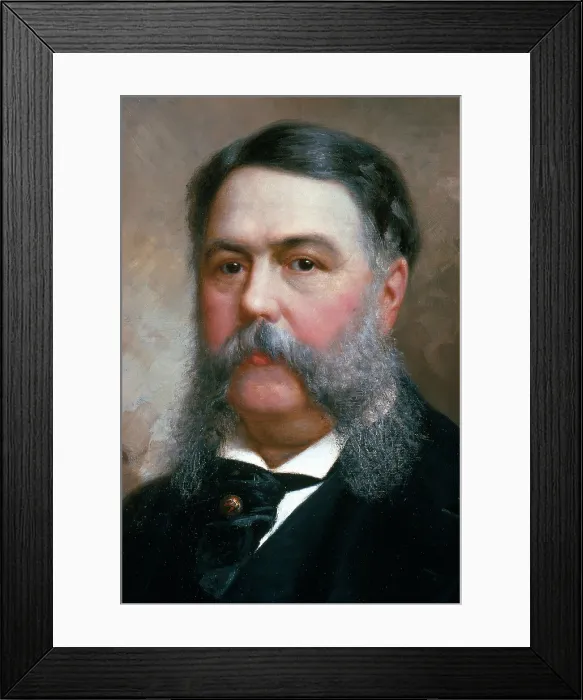 Framed Print : Chester A. Arthur, 21st U.S. President Framed Print : Chester A. Arthur, 21st U.S. President