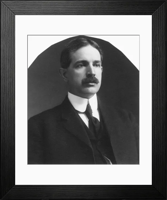 Framed Print : Theodore William Richards, American Chemist