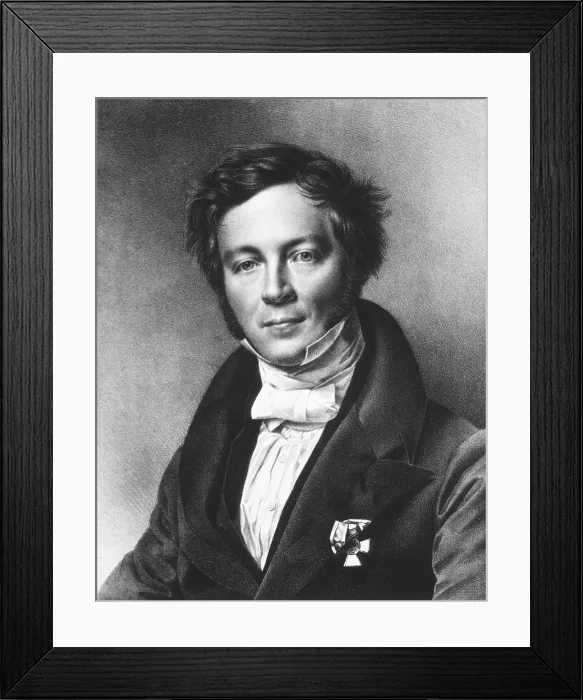 Framed Print : Eilhard Mitscherlich, German Chemist Framed Print : Eilhard Mitscherlich, German Chemist