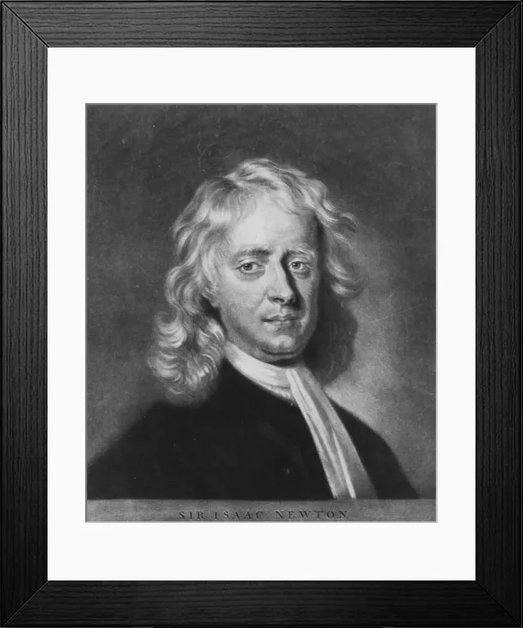 Framed Print : Isaac Newton, English Polymath Framed Print : Isaac Newton, English Polymath