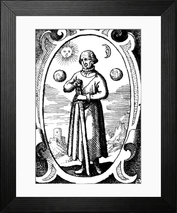 Framed Print : Paracelsus, Swiss Polymath