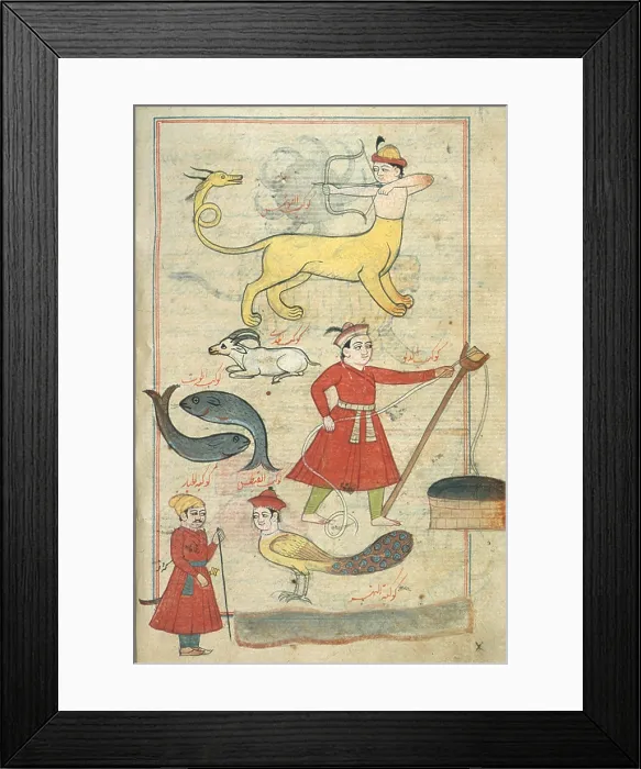 Framed Print : Constellations, 17th Century Framed Print : Constellations, 17th Century