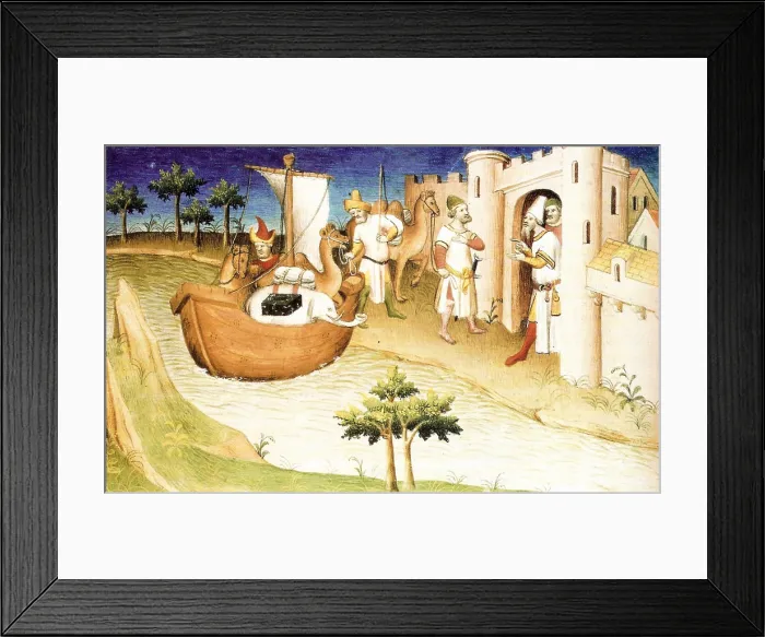 Framed Print : Marco Polo, Italian Merchant and Exploroer Framed Print : Marco Polo, Italian Merchant and Exploroer