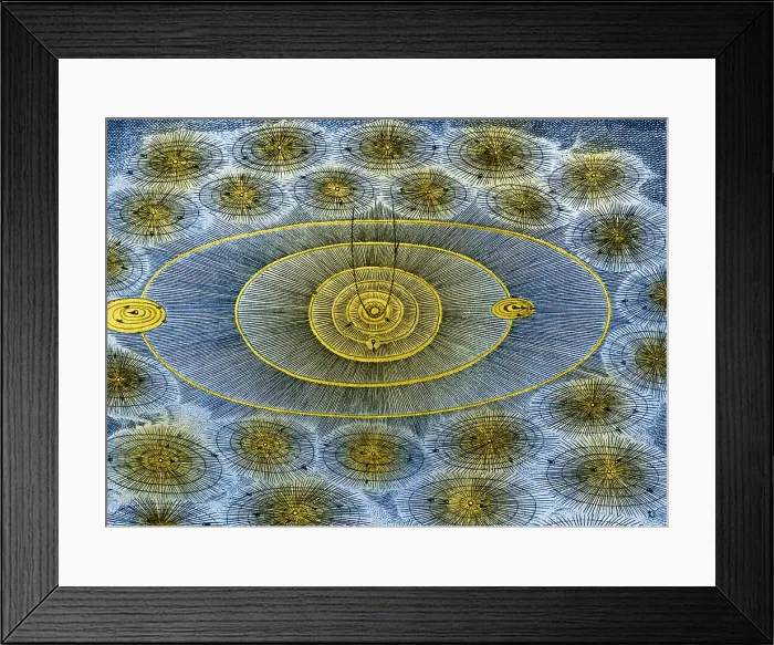 Framed Print : Leonhard Euler, Plurality of Worlds, 1744 Framed Print : Leonhard Euler, Plurality of Worlds, 1744
