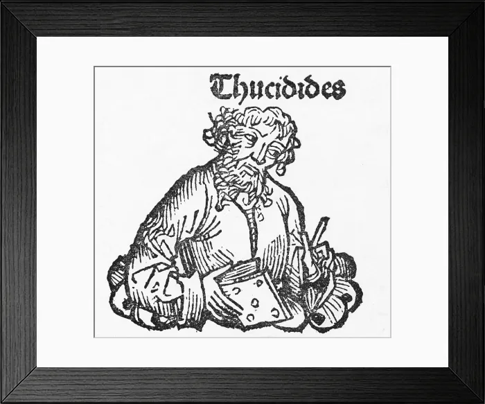 Framed Print : Thucydides, Ancient Greek Historian Framed Print : Thucydides, Ancient Greek Historian