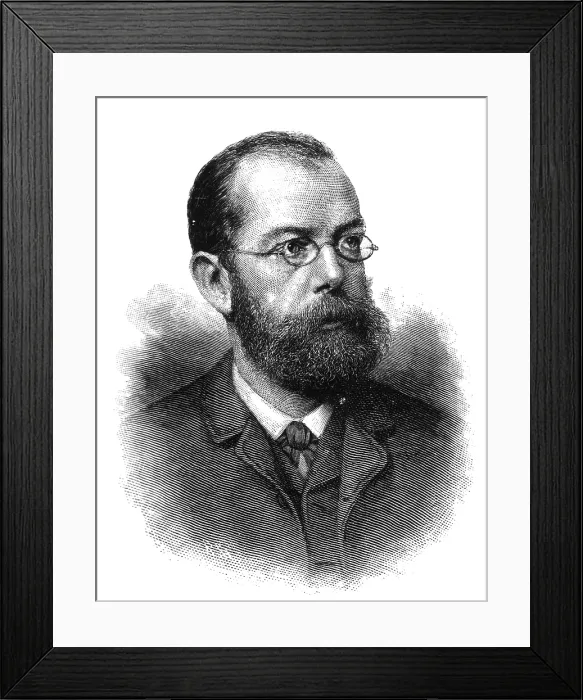 Framed Print : Robert Koch, German Bacteriologist Framed Print : Robert Koch, German Bacteriologist