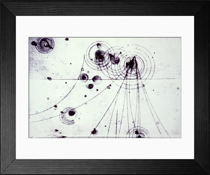 Framed Print : SLAC Bubble Chamber