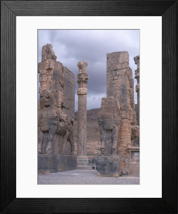 Framed Print : Gate of Xerxes Framed Print : Gate of Xerxes