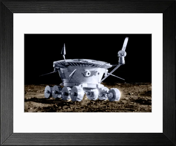 Framed Print : Lunokhod 1, Soviet Robotic Lunar Rover Framed Print : Lunokhod 1, Soviet Robotic Lunar Rover