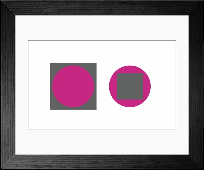 Framed Print : Optical Illusion Framed Print : Optical Illusion