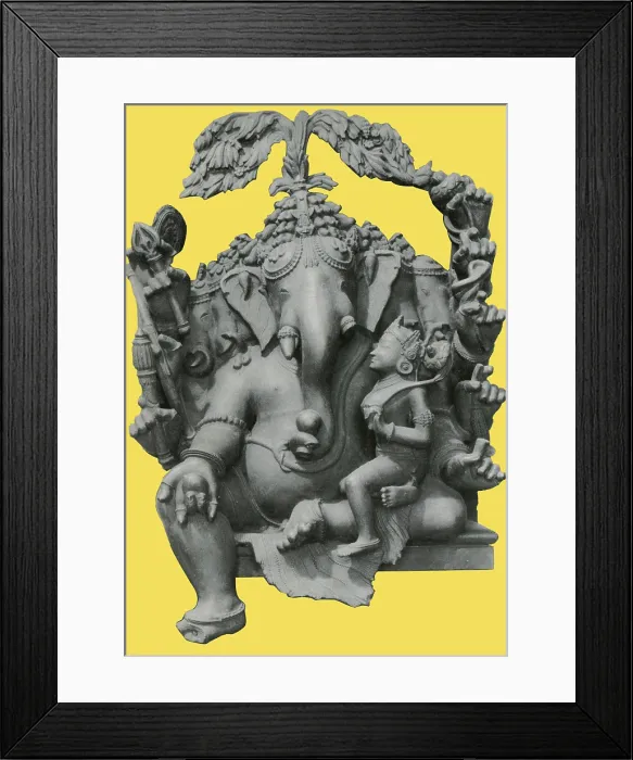 Framed Print : Ganesha, Hindu God Framed Print : Ganesha, Hindu God