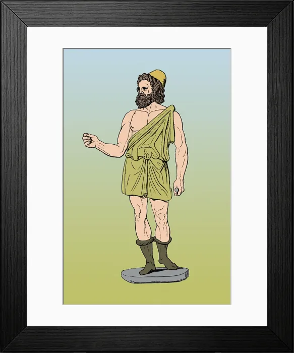 Framed Print : Vulcan, Roman God Framed Print : Vulcan, Roman God