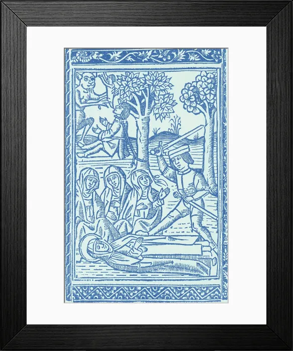 Framed Print : St. Catherine, Italian Philosopher and Theologian Framed Print : St. Catherine, Italian Philosopher and Theologian