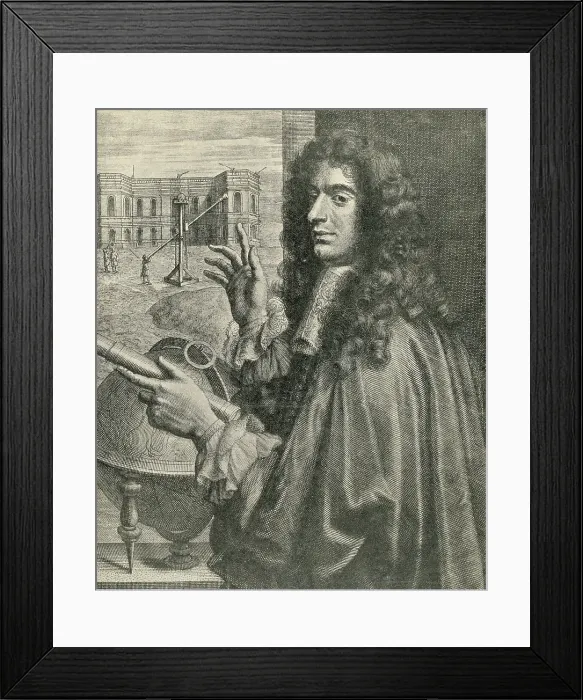 Framed Print : Giovanni Cassini, Italian-French Astronomer Framed Print : Giovanni Cassini, Italian-French Astronomer