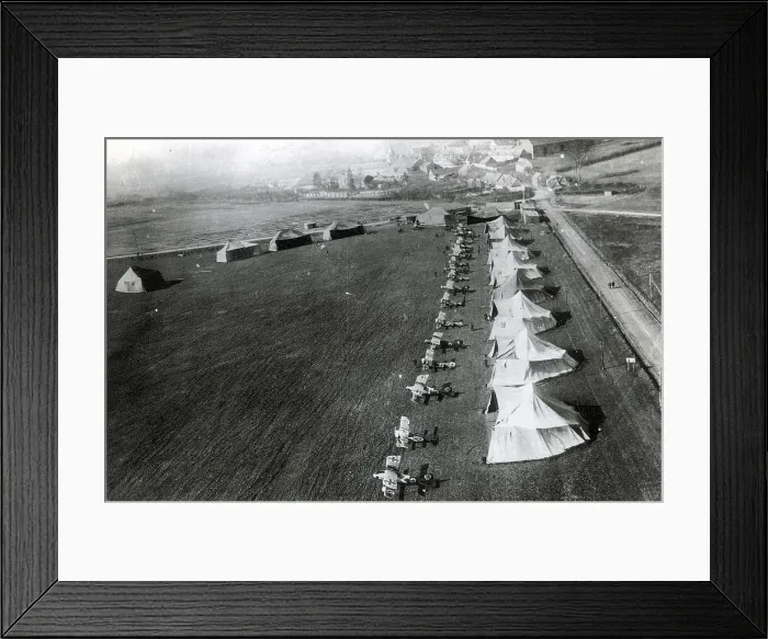 Framed Print : WWI, Manfred von Richthofen's 'Flying Circus'