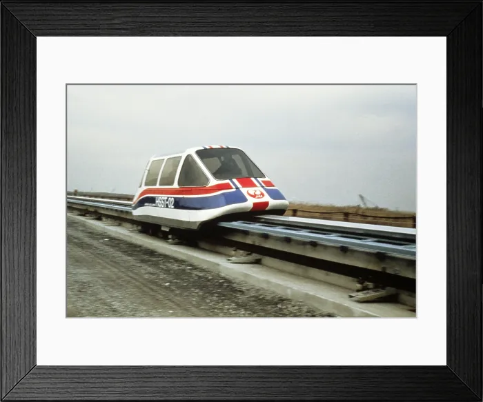 Framed Print : Magnetic Levitation Train Framed Print : Magnetic Levitation Train