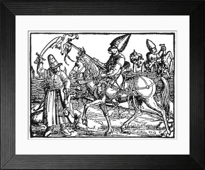 Framed Print : Anti-Turkism, 1557 Framed Print : Anti-Turkism, 1557