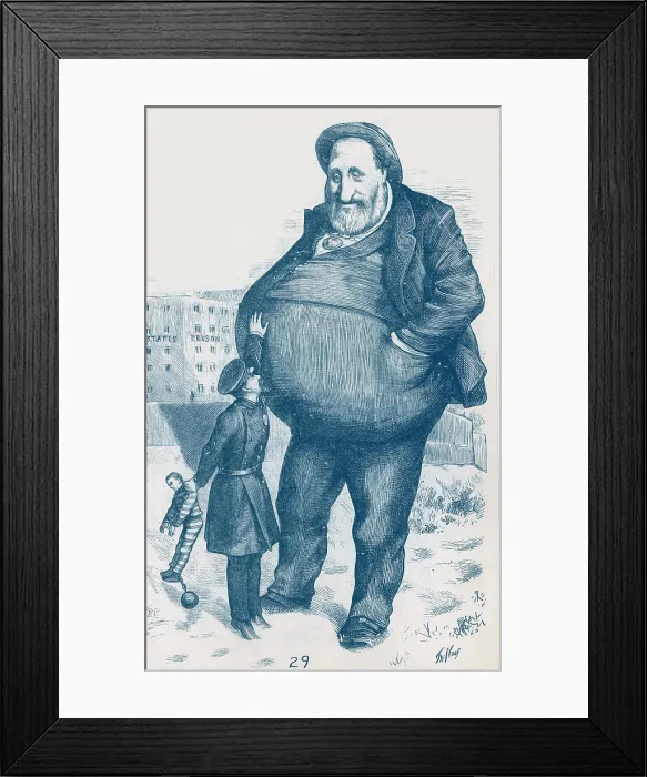 Framed Print : William 'Boss' Tweed, American Politician