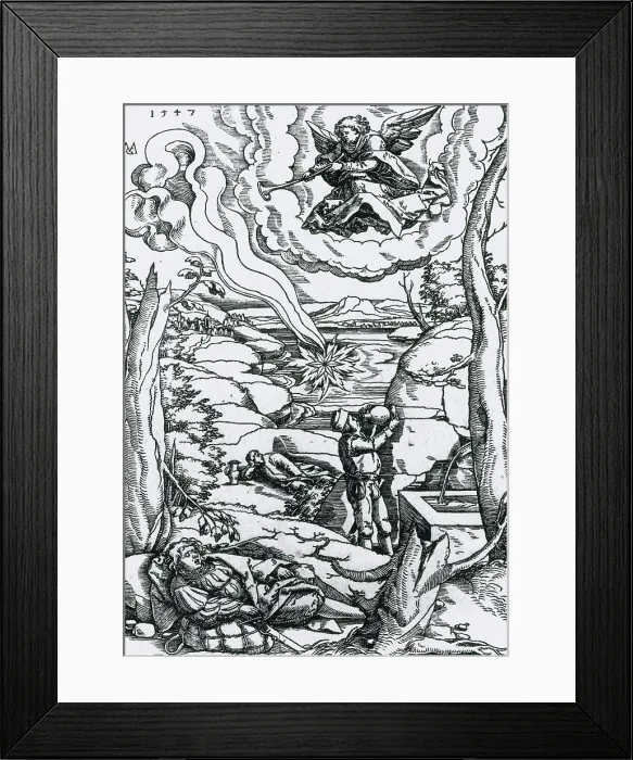 Framed Print : Apocalypse, 16th Century Framed Print : Apocalypse, 16th Century
