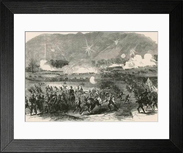 Framed Print : Battle of Chancellorsville, 1863 Framed Print : Battle of Chancellorsville, 1863
