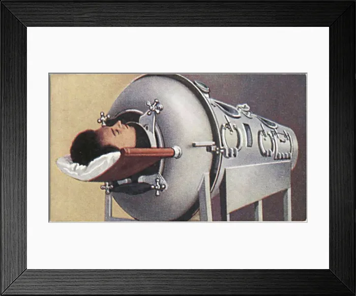 Framed Print : Iron Lung Trading Card Framed Print : Iron Lung Trading Card