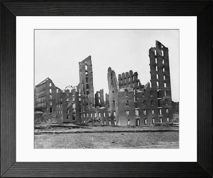 Framed Print : Charleston, South Carolina, 1865 Framed Print : Charleston, South Carolina, 1865