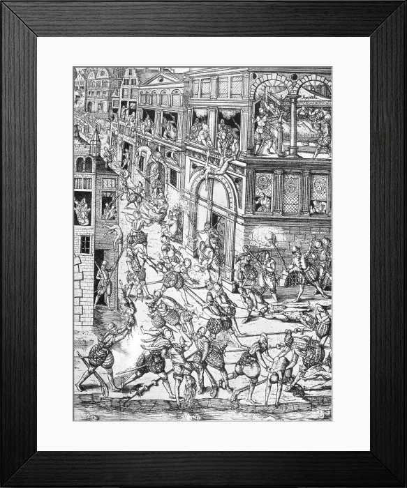 Framed Print : St. Bartholomew's Day Massacre, 1572 Framed Print : St. Bartholomew's Day Massacre, 1572