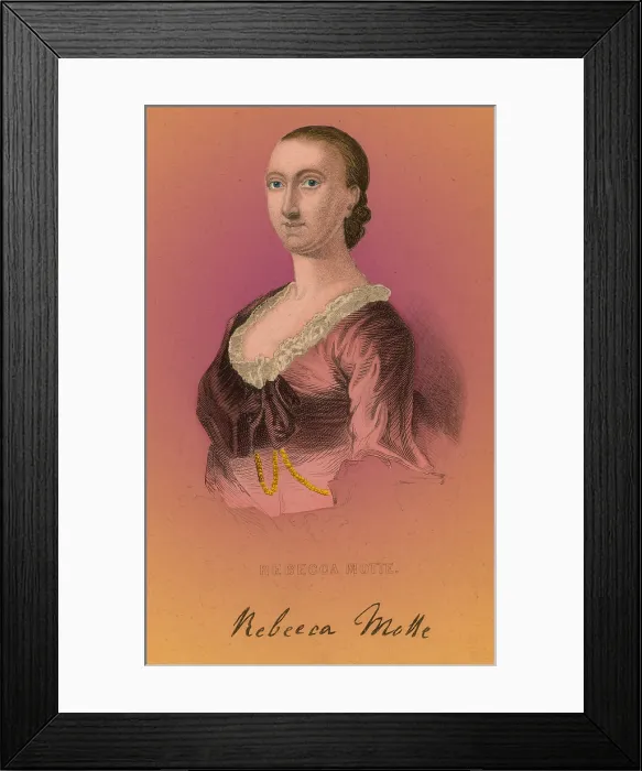 Framed Print : Rebecca Motte, American Patriot Framed Print : Rebecca Motte, American Patriot