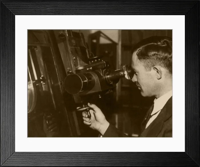 Framed Print : Clyde Tombaugh, American Astronomer Framed Print : Clyde Tombaugh, American Astronomer