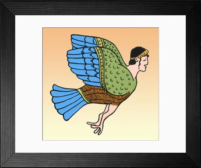 Framed Print : Siren, Mythological Creature Framed Print : Siren, Mythological Creature
