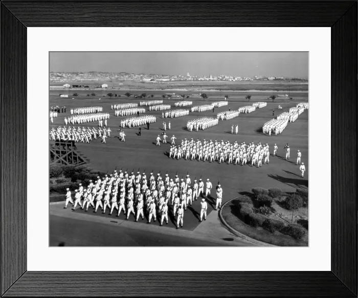 Framed Print : U.S. Naval Training Center, San Diego Framed Print : U.S. Naval Training Center, San Diego