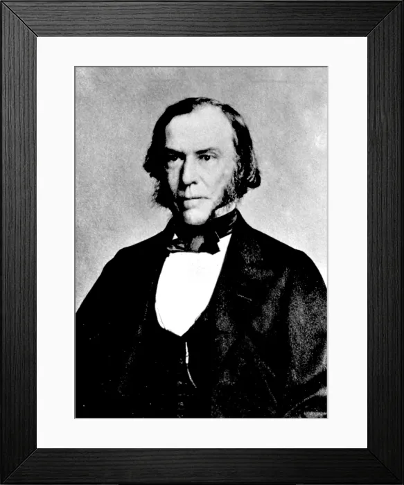 Framed Print : Charles Brown-Sequard, Mauritian Physiologist