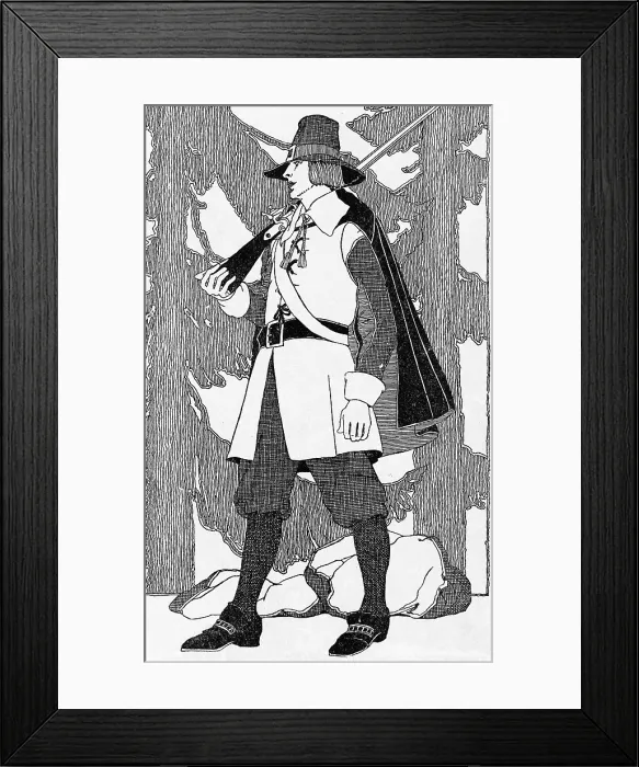 Framed Print : Puritan Clothing, 1620 Framed Print : Puritan Clothing, 1620