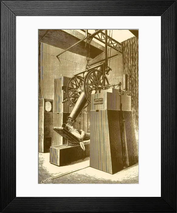 Framed Print : Telescope, Paris Expo, 1900 Framed Print : Telescope, Paris Expo, 1900