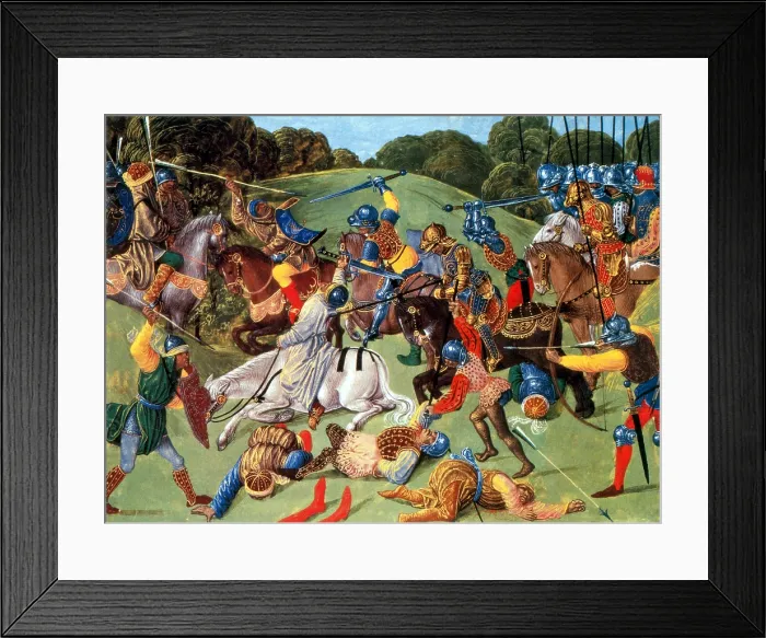 Framed Print : Hundred Years War, 1337-1453