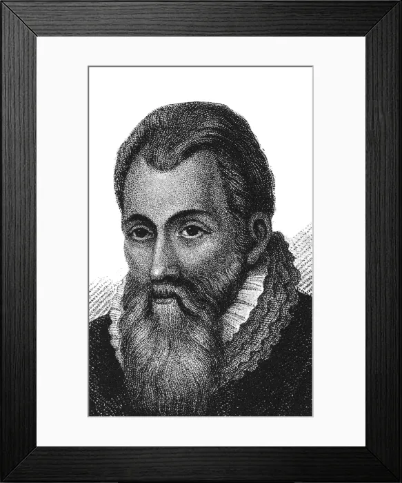 Framed Print : John Napier, Scottish Mathematician Framed Print : John Napier, Scottish Mathematician